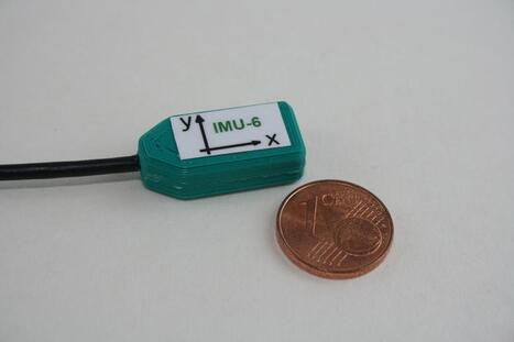 View of a 6-axis biovision IMU sensor. (IMU6)